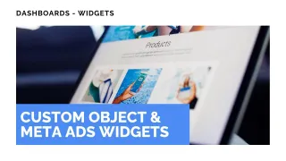 New Feature: Custom Object & Meta Ads Widgets