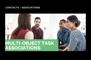 New Feature: Multi-Object Task Associations