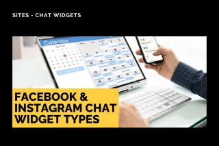 New Feature: Facebook & Instagram Chat Widget Types
