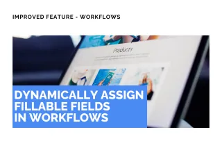 Improved Feature: Dynamically Assign Fillable Fields in Workflows