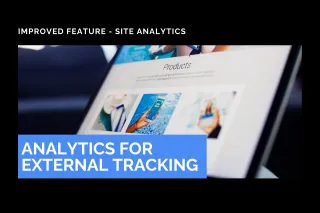 Improved Feature: Analytics for External Tracking