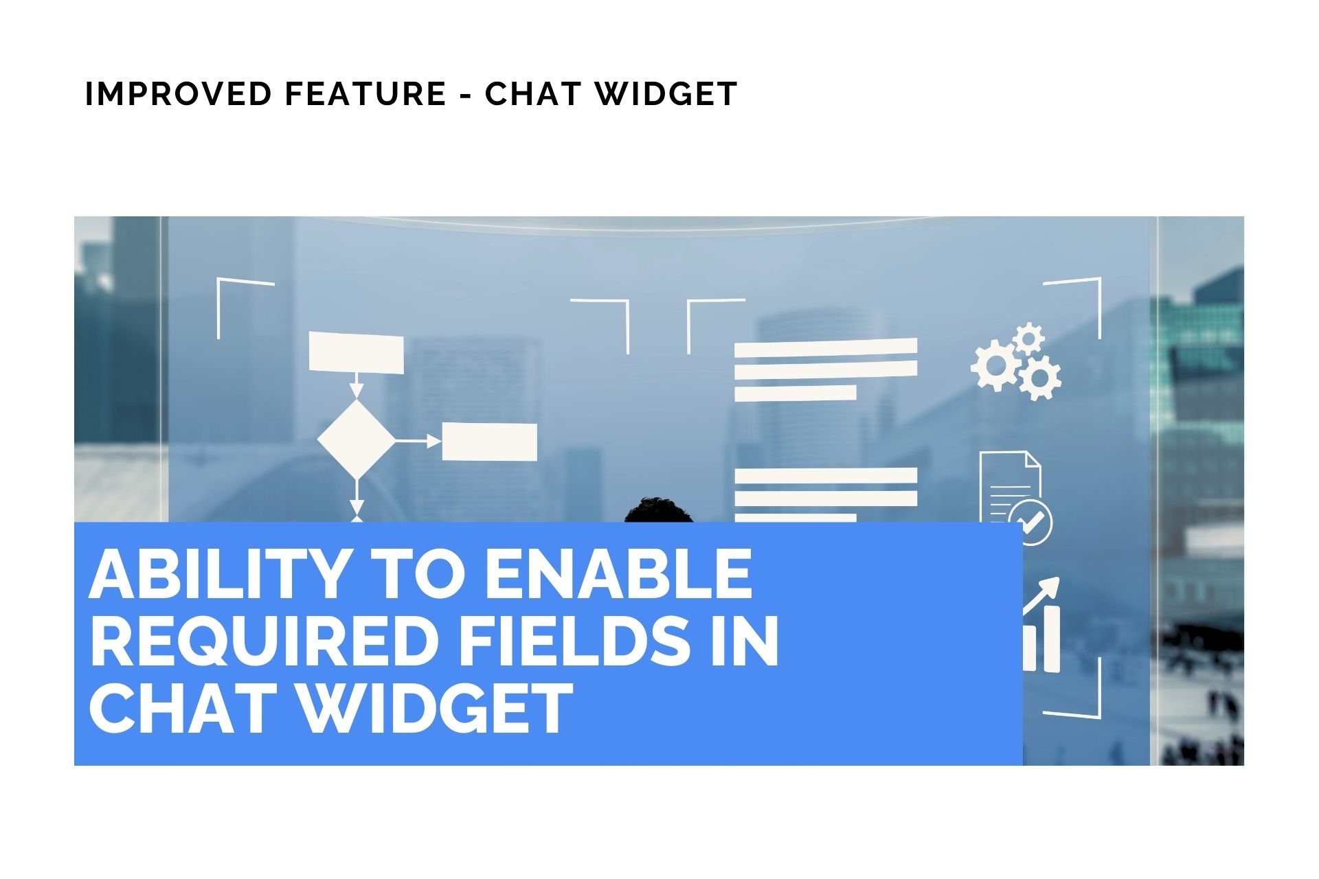 Improved Feature: Ability to Enable Required Fields in Chat Widget