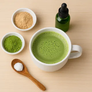 Matcha Maca Tea Time!