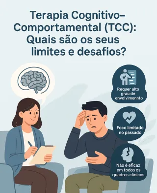 TCC: Limites e Desafios da Terapia Cognitivo-Comportamental | Psicóloga Camila Ferreira