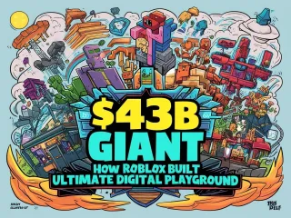 From Rejected Game to $43B Giant: How Roblox Built the Ultimate Digital Playground