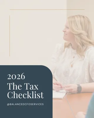 The Tax Checklist Every business owner should review