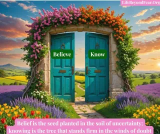 Believing vs. Knowing: The Subtle Yet Profound Difference in Manifesting Desires