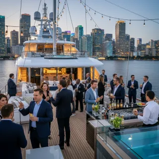 Miami Investor Mixers Aboard a Private Yacht | Granite Park Capital