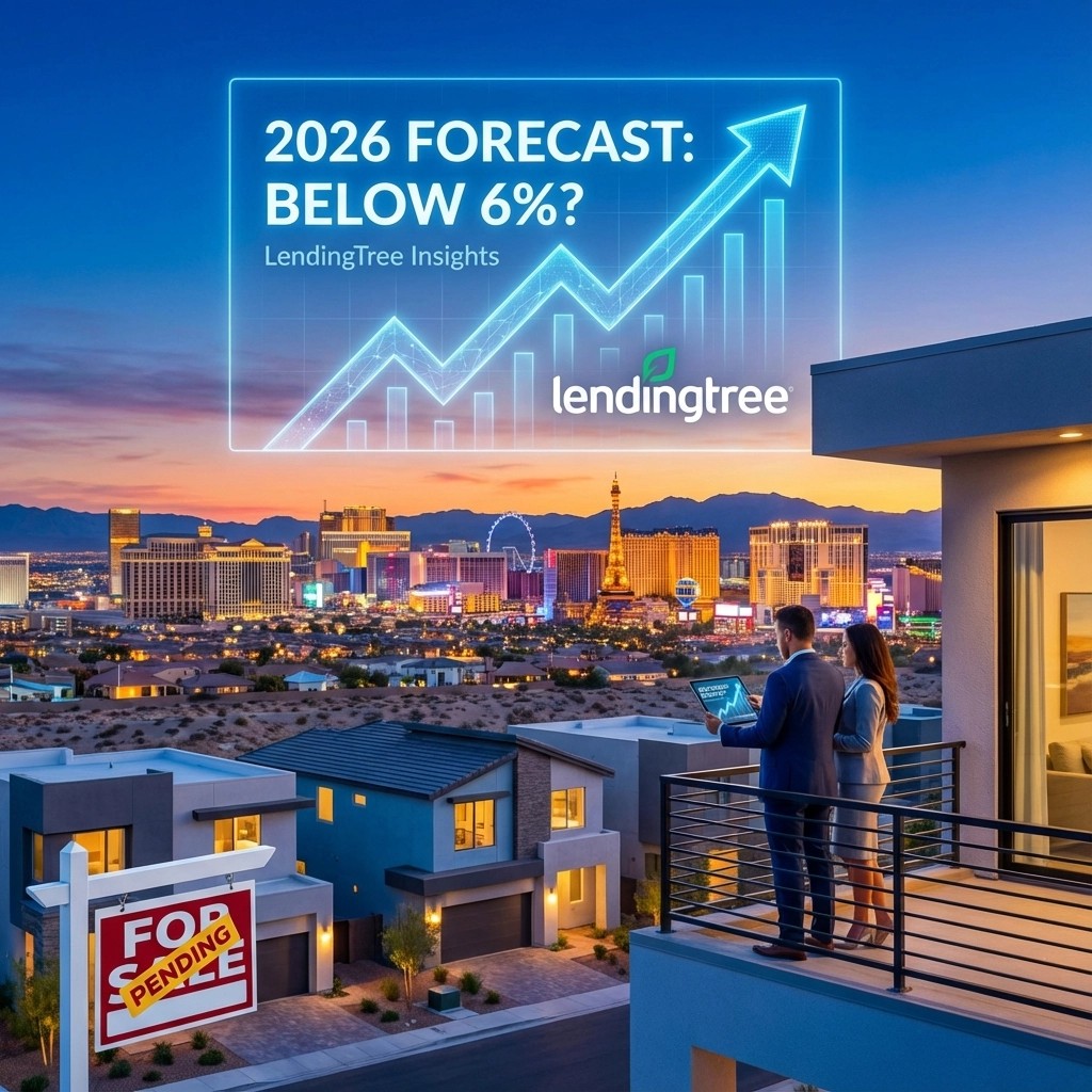 Will Mortgage Rates Dip Below 6% in 2026? What LendingTree's Forecast Means for the Las Vegas Real Estate Market