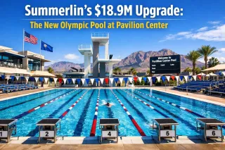 Summerlin’s $18.9M Olympic Pool Upgrade at Pavilion Center (Spring 2026) — Real Estate Impact