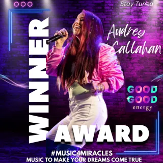 Announcing Music4Miracles Award Winner - Audrey Callahan