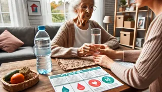 Comment garder les personnes âgées hydratées: et comment la déshydratation peut avoir un impact sur leur santé