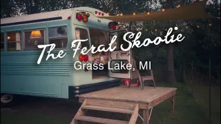 Discover the Charm of Feral Skoolie in Grass Lake
