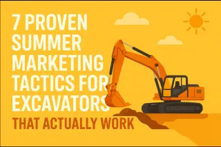 7 Proven Summer Marketing Tactics for Excavators That Actually Work