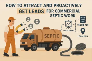 How to Attract and Proactively Get Leads for Commercial Septic Work