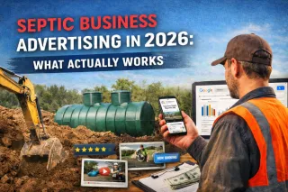 Septic Business Advertising in 2026: What Actually Works