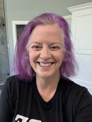Some People Buy a Sports Car at 56, I Bought Purple Shampoo