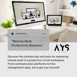 Mastering Remote Work: Tips and Tools for a Productive Virtual Workspace