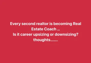 Real Estate Coach - What's the Reality of One?