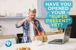 Have you opened your “super present” yet? 