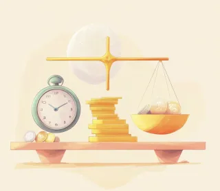 Time’s Influence on Health and Wealth: Balancing Today and Tomorrow