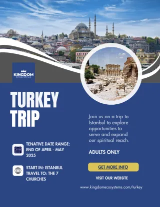 Global Exchange Trip - Turkey