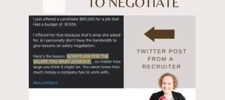 Negotiate!
