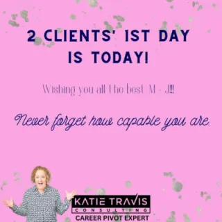 Celebrating New Beginnings: Two Clients, Two First Days!
