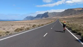 Winter Road Cycling in Lanzarote