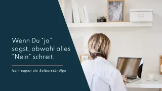 Du sagst Ja, obwohl dein Bauchgefühl Nein schreit?