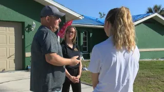 Port Charlotte man battling Stage 4 cancer receiving new roof to his damaged home free of charge