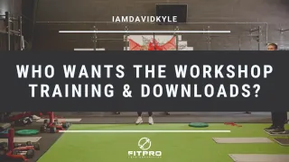Who Wants The Workshop Training & Downloads?