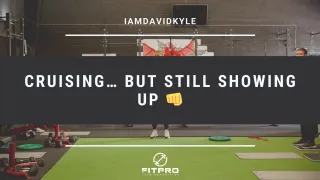Cruising… But Still Showing Up 👊

