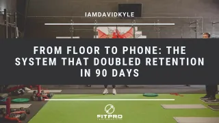 From Floor to Phone: The System That Doubled Retention in 90 Days