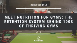 Meet Nutrition for Gyms: The retention system behind 100s of thriving gyms