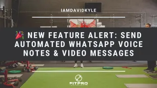🎉 New Feature Alert: Send Automated WhatsApp Voice Notes & Video Messages
