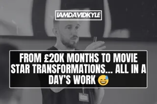 From £20k months to movie star transformations… all in a day’s work 😅
