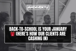 Back-to-School is YOUR January 🎒 (Here’s how our clients are cashing in)