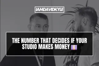 The number that decides if your studio makes money 💷