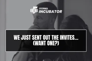 We just sent out the invites… (Want one?)
