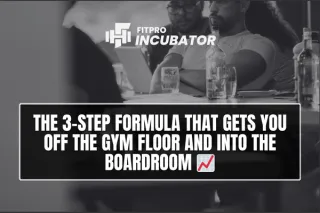The 3-Step Formula That Gets You Off The Gym Floor And Into The Boardroom 📈