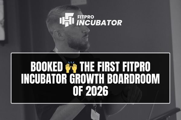 Booked 🙌 The first FitPro Incubator GROWTH Boardroom of 2026