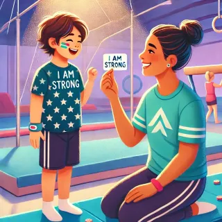The Power of Affirmations in Adaptive Gymnastics: Building Confidence & Connection