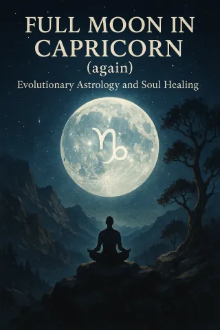 FULL MOON IN CAPRICORN (again) - Evolutionary Astrology and Soul Healing