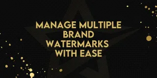 Manage Multiple Brand Watermarks With Ease