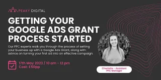 Getting your Google Ads Grant Process Started