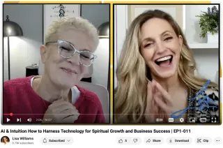 AI, Intuition & Transformation: My Conversation with Lisa Williams on the Intersection of Tech and Soul