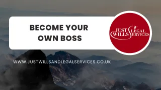 Become your own boss - become an estate planner