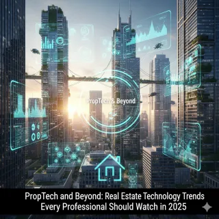 PropTech and Beyond: Real Estate Technology Trends Every Professional Should Watch in 2025