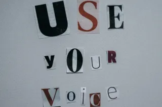 Using your outside voice